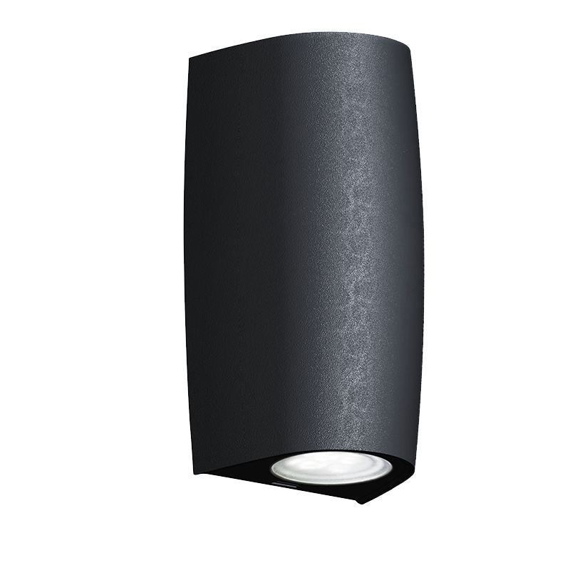 BL MARTA 90 2L ΑΠΛΙΚΑ ΕΞΩΤ. ΧΩΡΟΥ 2XGU10 CCT IP55 ΜΑΥΡΗ - Image 1
