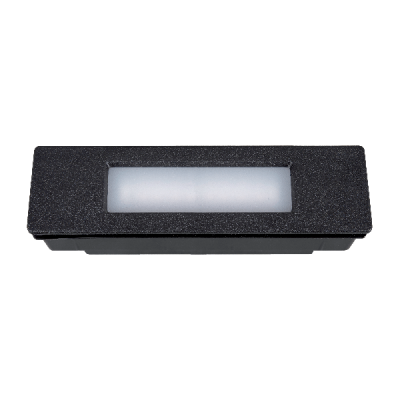 NINA LED АΑΠΛΙΚΑ ΧΩΝΕΥΤΗ ΤΟΠΟΘΕΤΗΣΗ 7.5W CCT IP55 ΜΑΥΡΟ