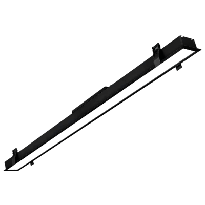 ELMARK LED ΠΡΟΦΙΛ ΧΩΝΕΥΤΗΣ ΤΟΠΟΘΕΤΗΣΗΣ 1500mm 50W 4000K ΜΑΥΡΟ