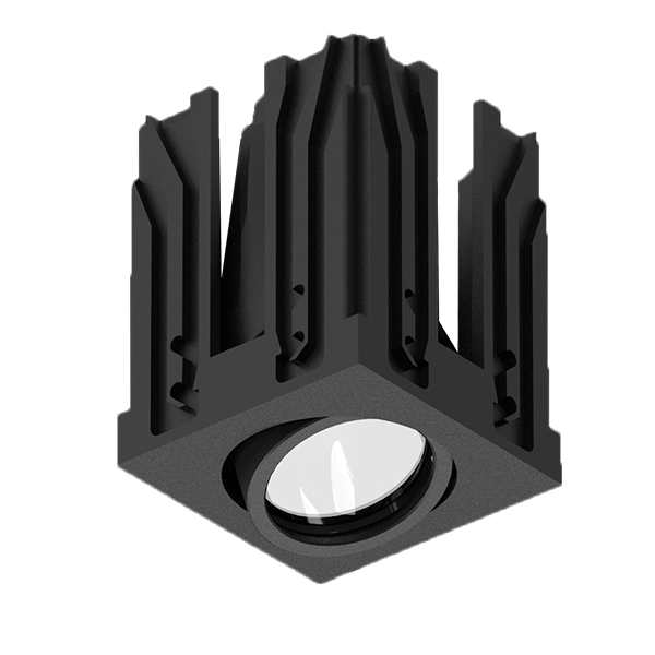 BL MODENA-LS LED COB MODULE 5W 3000K 24° IP20 BLACK - Image 1