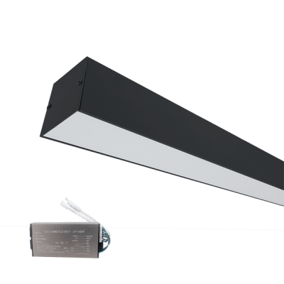 LED ΠΡΟΦΙΛ ΓΙΑ ΕΞΩΤΕΡΙΚΗ ΤΟΠΟΘΕΤΗΣΗ S77 24W 4000K 600MM ΜΑΥΡΟ+ΚΙΤ ΑΣΦΑΛΕΙΑΣ