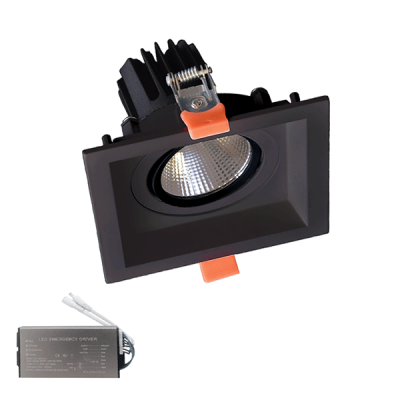 ΤΕΤΡΑΓΩΝΟ LED ΣΠΟΤ  30W 230V 4000K BL+ΚΙΤ ΑΣΦΑΛΕΙΑΣ