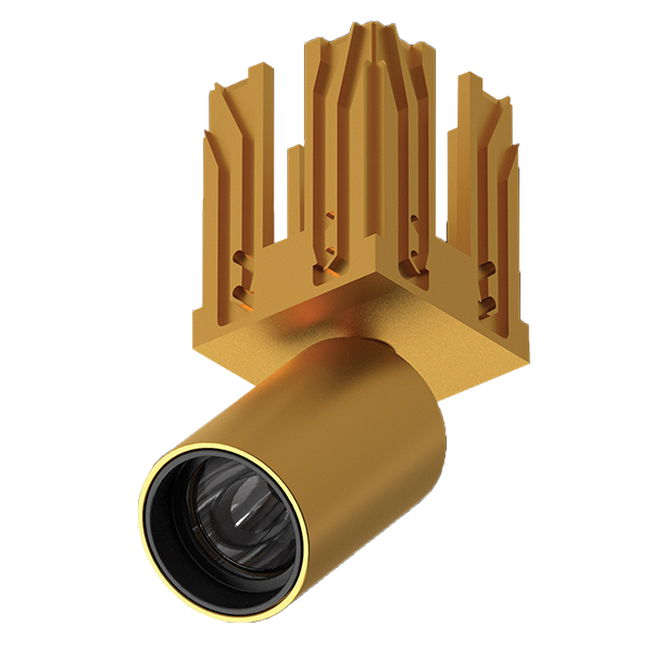 BR MODENA-SS LED COB MODULE 5W 3000K 24° IP20 BRASS - Image 1