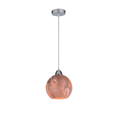 MARBLE-1A ΚΡΕΜΑΣΤΟ ΦΩΤΙΣΤΙΚΟ 1XE27 ΚΑΦΕ D200mm