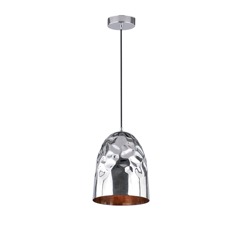 CH HAMMER-1D ΚΡΕΜΑΣΤΟ ΦΩΤΙΣΤΙΚΟ 1XE27 ΧΡΩΜΙΟ D190mm - Image 1