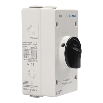 EL-DC 2P/32A DC ISOLATOR 2 SERIES-1 STRING, IP65