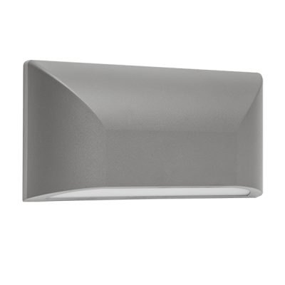 GRF05 LED ΑΠΛΙΚΑ ΕΞΩΤ. ΧΩΡΟΥ 6W 4000K IP65 ΣΚΟΥΡΟ ΓΚΡΙ
