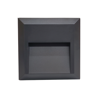 GRF52 LED ΑΠΛΙΚΑ ΕΞΩΤ. ΧΩΡΟΥ 1.5W 4000K IP65 ΣΚΟΥΡΟ ΓΚΡΙ