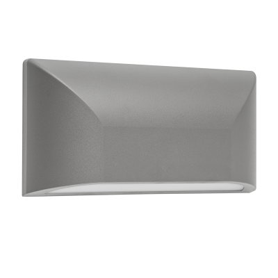 GRF05 LED ΑΠΛΙΚΑ ΕΞΩΤ. ΧΩΡΟΥ 6W 4000K IP65 ΓΚΡΙ