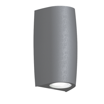 MARTA 90 2L ΑΠΛΙΚΑ ΕΞΩΤ. ΧΩΡΟΥ 2XGU10 CCT IP55 ΓΚΡΙ