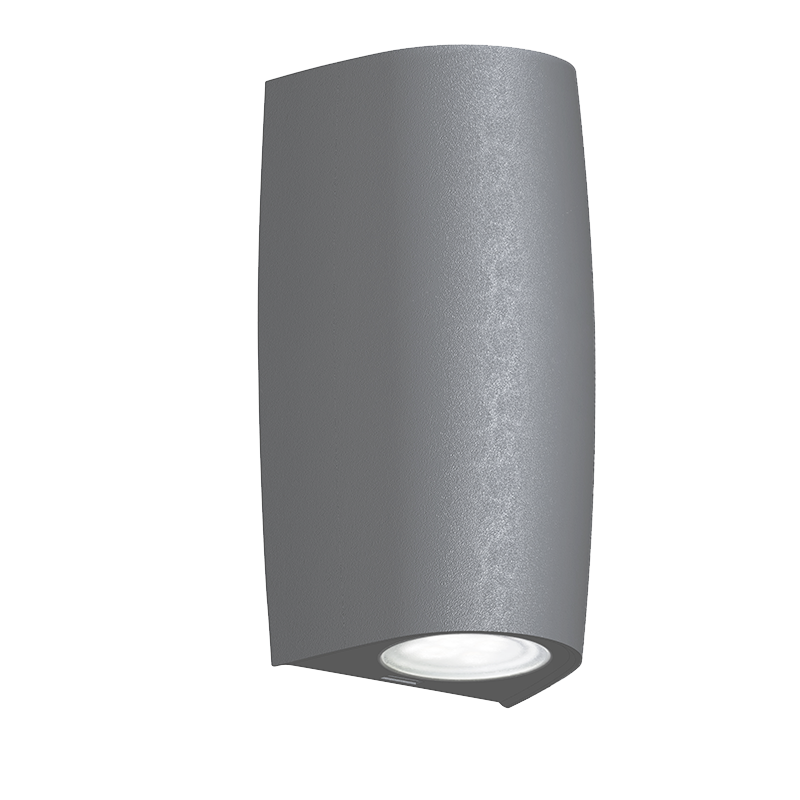 GR MARTA 90 2L ΑΠΛΙΚΑ ΕΞΩΤ. ΧΩΡΟΥ 2XGU10 CCT IP55 ΓΚΡΙ - Image 1