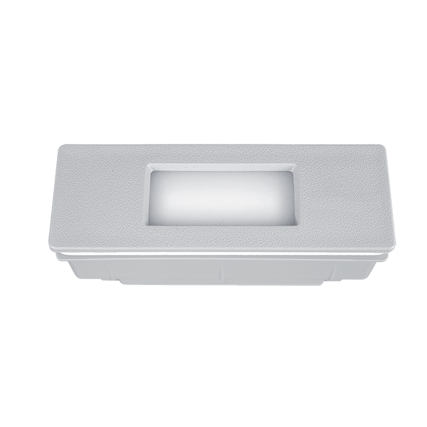 GR NINA LED ΑΠΛΙΚΑ 3.5W CCT IP55 ΓΚΡΙ - Image 1