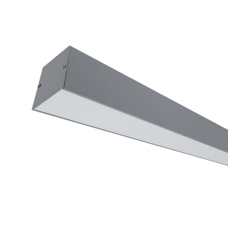 GR LED ΠΡΟΦΙΛ ΓΙΑ ΕΞΩΤΕΡΙΚΗ ΤΟΠΟΘΕΤΗΣΗ S77 48W 6500K 1200MM ΓΚΡΙ - Image 1