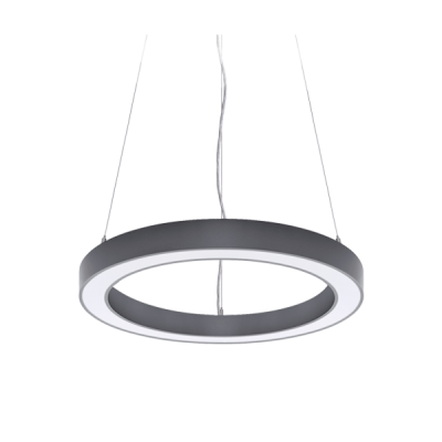 RINGS LED ΣΤΡΟΓΓΥΛΟ ΦΩΤΙΣΤΙΚΟ 63W 4000K D1150 ΓΚΡΙ