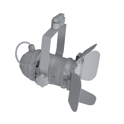 CINEMA SKY ΣΠΟΤ ΡΑΓΑΣ E27 PAR30 15W 2700-3000K ΓΚΡΙ