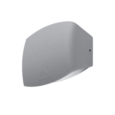 ABRAM 150 LED ΑΠΛΙΚΑ 3.5W CCT  IP55 ΓΚΡΙ