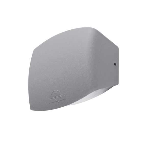 GR ABRAM 150 LED ΑΠΛΙΚΑ 3.5W CCT IP55 ΓΚΡΙ - Image 1