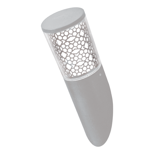 GR CARLO DECO FS LED ΑΠΛΙΚΑ ΚΗΠΟΥ 6W CCT IP55 ΓΚΡΙ - Image 1