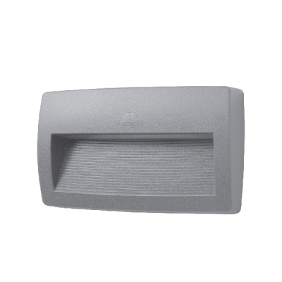 LORENZA 270 LED ΑΠΛΙΚΑ 10.5W CCT IP55 ΓΚΡΙ