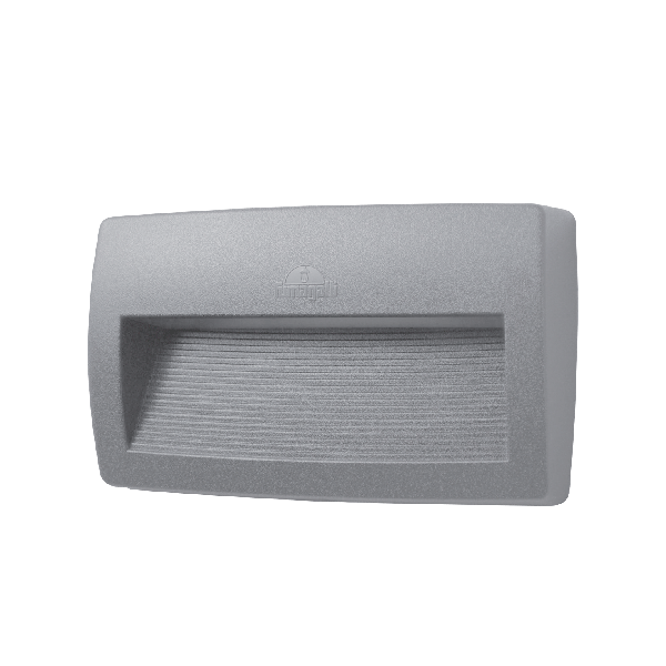 GR LORENZA 270 LED ΑΠΛΙΚΑ 10.5W CCT IP55 ΓΚΡΙ - Image 1