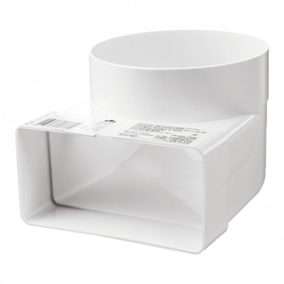 PVC ΓΩΝΙΑ PVC ΠΛΑΚΕ Ф100/55Х110 /KLD/