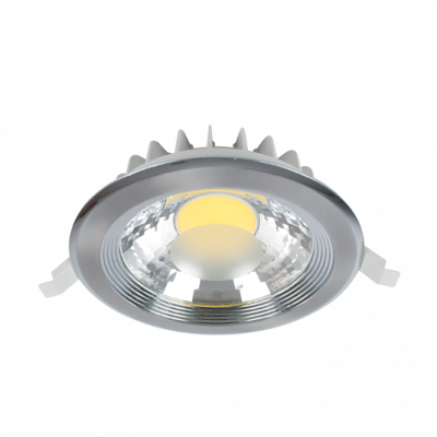 LED ΣΠΟΤ COB 15W 2700K-3000K 230V ΝΙΚΕΛ ΜΑΤ