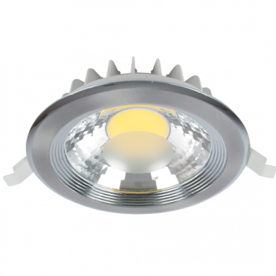 LED ΣΠΟΤ COB 25W 2700K-3000K 230V ΝΙΚΕΛ ΜΑΤ