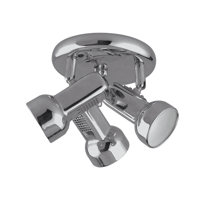 JACK ΣΠΟΤ 3XE14 ΝΙΚΕΛ ΜΑΤ D180mm