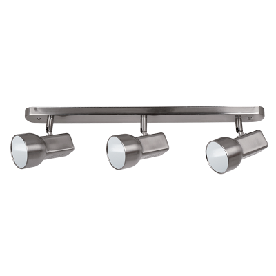 JIM ΣΠΟΤ 3XE27 ΝΙΚΕΛ ΜΑΤ L560mm