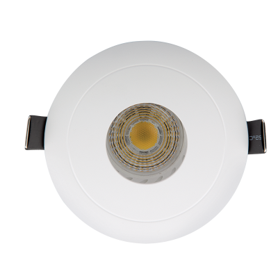 LED ΣΠΟΤ ΠΛΑΣΤΙΚΟ ΣΤΡΟΓΓΥΛΟ ΣΤΗ ΜΕΣΗ PAR 16 COB 7W 4000-4300K ΛΕΥΚΟ