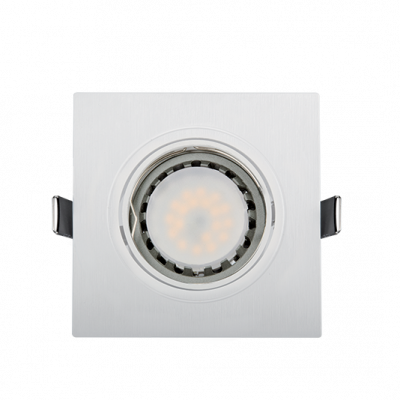 LED ΣΠΟΤ ΠΛΑΣΤΙΚΟ ΤΕΤΡΑΓΩΝΟ PAR 16 5.5W 2700-3000K ΛΕΥΚΟ