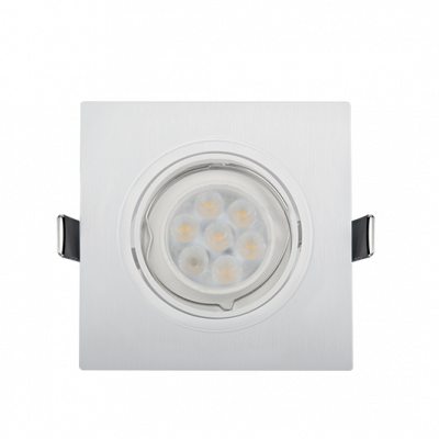 LED ΣΠΟΤ ΠΛΑΣΤΙΚΟ ΤΕΤΡΑΓΩΝΟ HIGH POWER 6W 2700-3000K ΛΕΥΚΟ