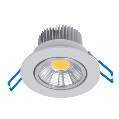 LED ΣΠΟΤ LSLCOB SPOTLIGHT 5W 2700K-3000K 230V ΛΕΥΚΟ