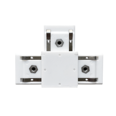 EL-TC 1 COLOUR SERIES T-CONNECTOR FOR RAIL WHITE