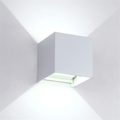 LED ΑΠΛΙΚΑ ΤΕΤΡΑΓΩΝΗ 2X5W 4000K IP54 ΛΕΥΚΗ