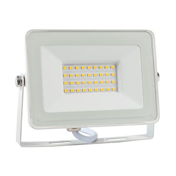 WH VEGA30 SLIM SMD 30W LED ΠΡΟΒΟΛΕΑΣ 3000K ΛΕΥΚΟΣ - Image 1