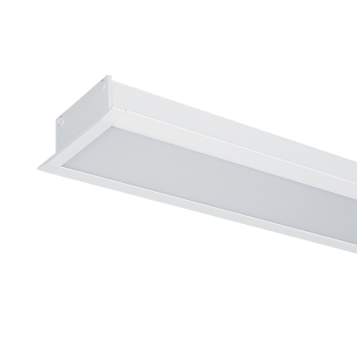 LED ΠΡΟΦΙΛ ΧΩΝΕΥΤΟ S77 48W 6500K 1200MM ΛΕΥΚΟ