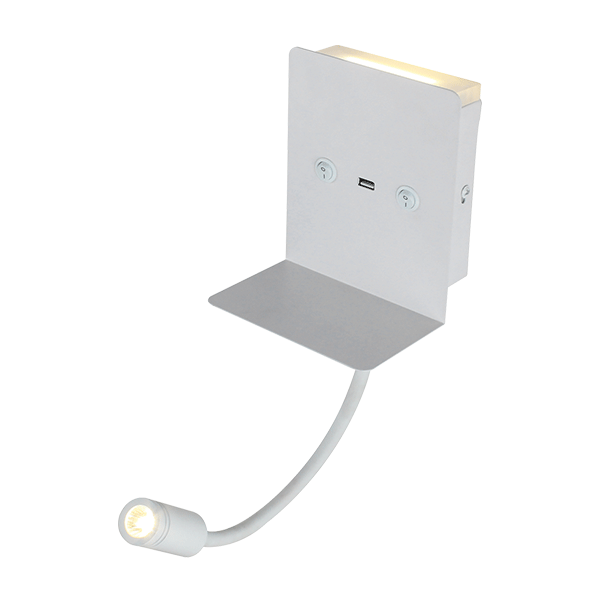 WH LED ΑΠΛΙΚΑ 6W 4000K ΛΕΥΚΗ - Image 1