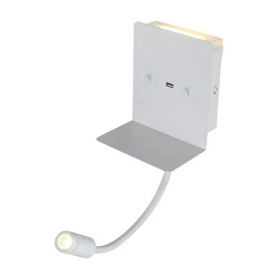LED ΑΠΛΙΚΑ 6W 3000K ΛΕΥΚΟ