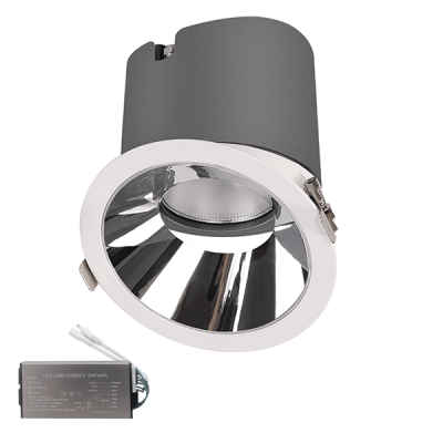 EL-6453 LED ΣΠΟΤ  ВМ 12W 3000K 38° ΜΕΛΙ+ΚΙΤ ΑΣΦΑΛΕΙΑΣ