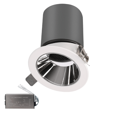 EL-6453 LED ΣΠΟΤ ВМ 12W 4000K 38° ΜΕΛΙ+ΚΙΤ ΑΣΦΑΛΕΙΑΣ
