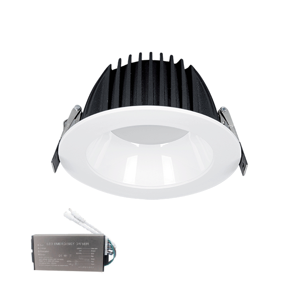 WHE LED ΣΠΟΤ SMD 25W 230V 6500K ΛΕΥΚΟ+ΚΙΤ ΑΣΦΑΛΕΙΑΣ - Image 1