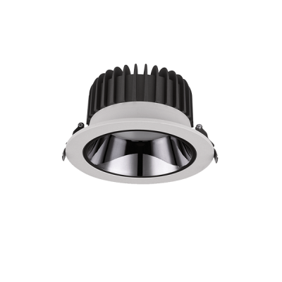 LED ΣΠΟΤ TS1540 15W, 240V, 4000K, 60ᴼ, IP44, ΛΕΥΚΟ+  KIT ΑΣΦΑΛΕΙΑΣ