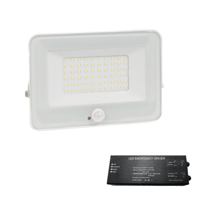 VEGA SLIM SMD LED ΠΡΟΒΟΛΕΑΣ 30W ΜΕ ΑΝΙΧΝΕΥΤΗ ΛΕΥΚΟ+ ΚΙΤ ΑΣΦΑΛΕΙΑΣ