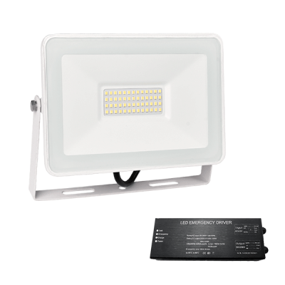 VEGA SLIM SMD LED ΠΡΟΒΟΛΕΑΣ 50W 4000K ΛΕΥΚΟ+ ΚΙΤ ΑΣΦΑΛΕΙΑΣ