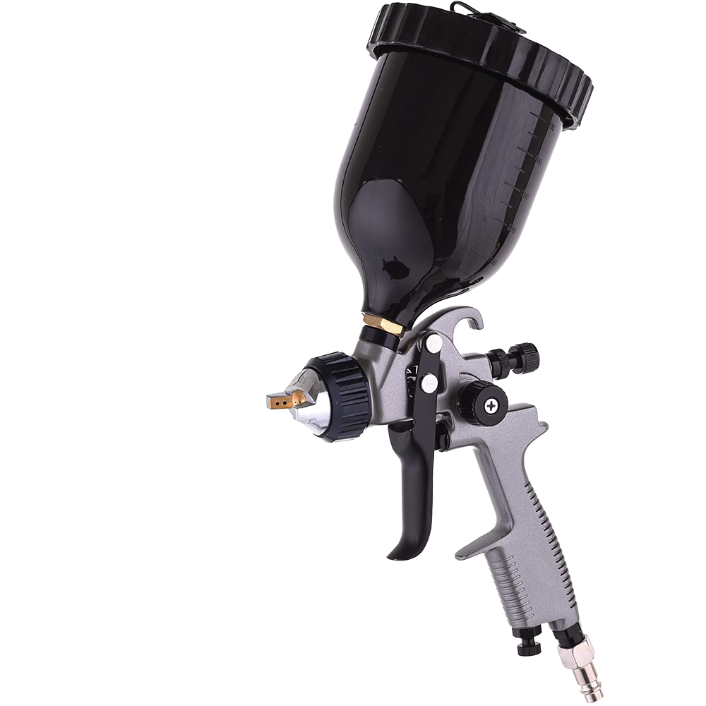 59682 EL-LN1 HVLP SPRAY GUN 600ML, 1.7 + 2.0MM, SET - Image 1