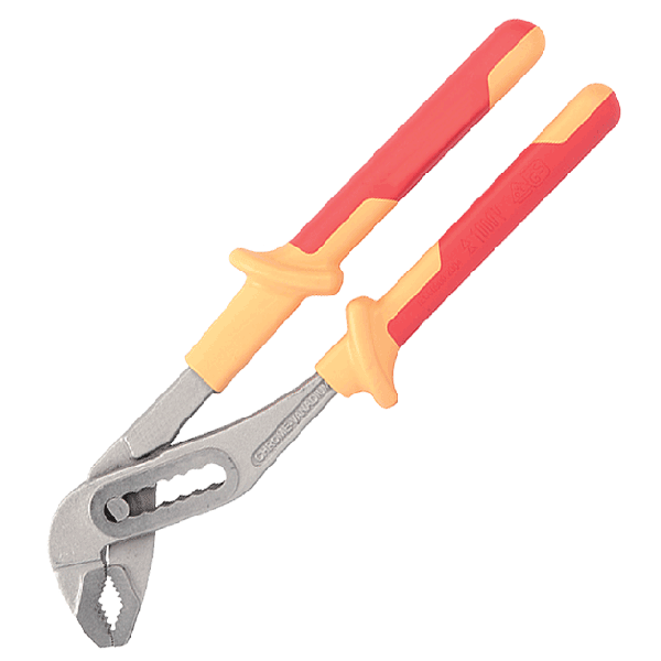 598129 VDE INSULATED GROOVE JOINT PLIER 238MM CRV - Image 1