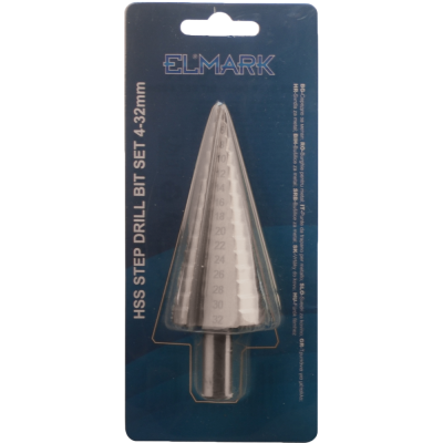 HSS STEP DRILL BIT SET 4-32mm