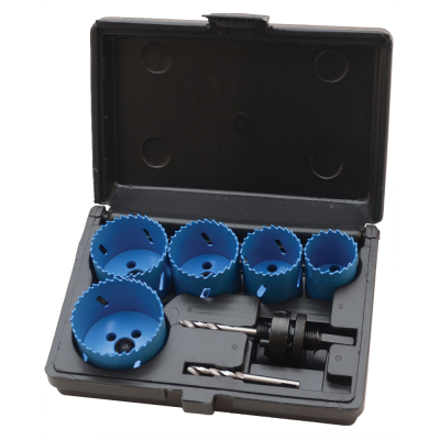 7PCS BI-METAL HOLE SAW SET