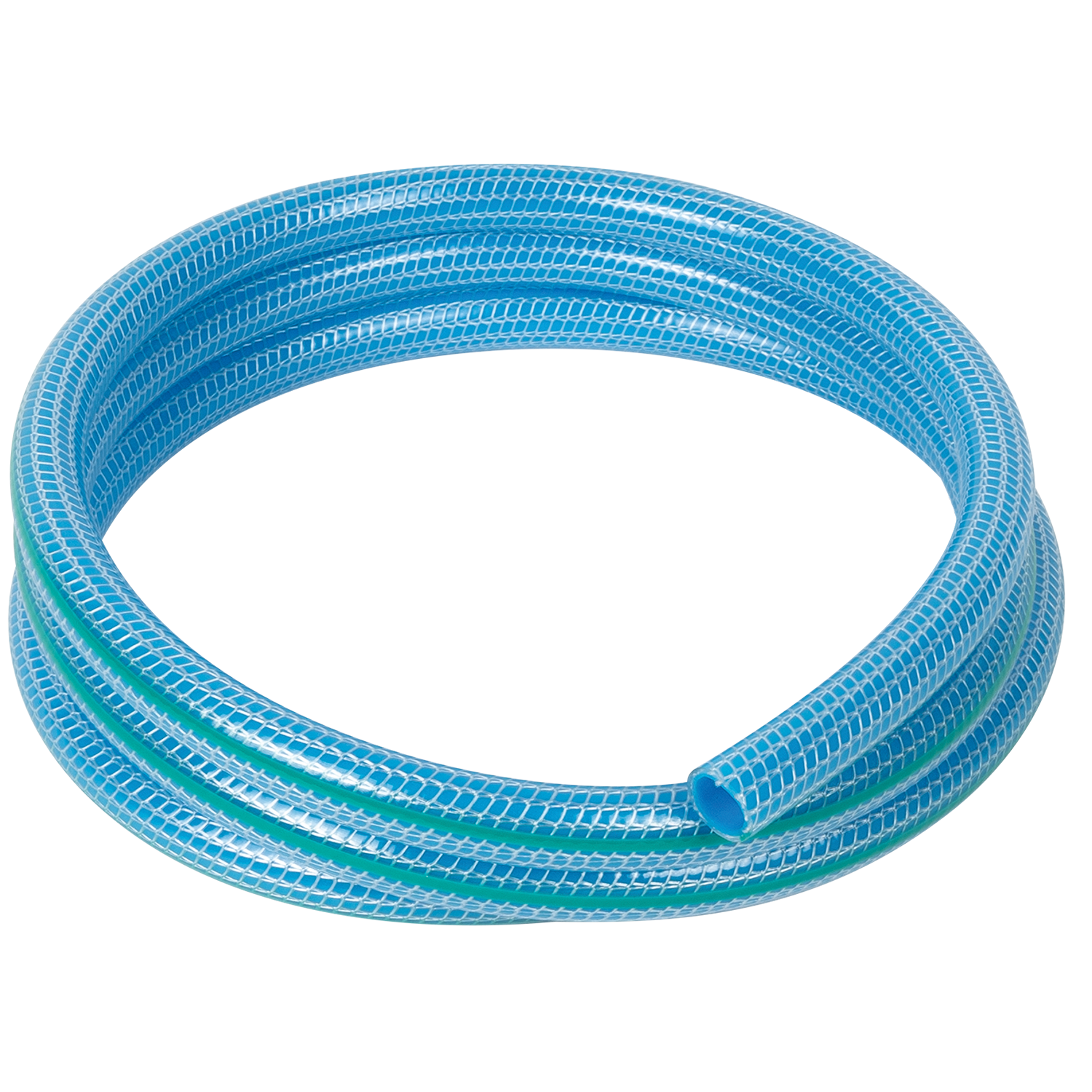 B PVC GARDEN HOSE 1/2 10M, THREE LAYERED BLUE - Image 1